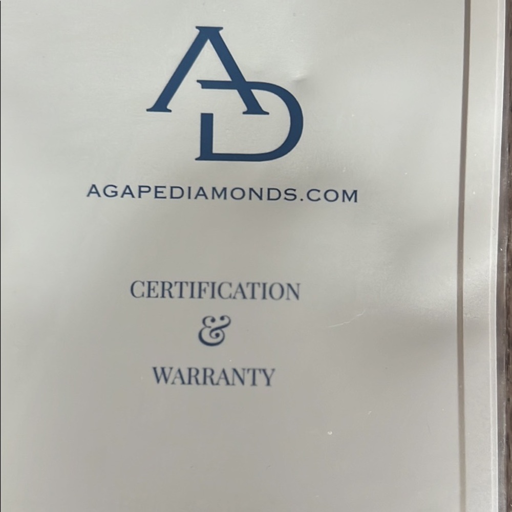 Simulated 3 Stone Diamond Ring - image 4